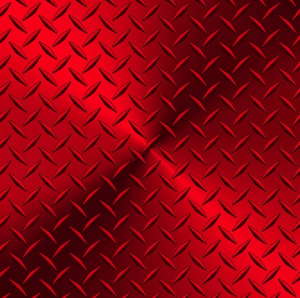 Czerwony Chrom Polerowana Stalowa Tekstura Tło Błyszczący Promieniowy Metaliczny Gradient — Wektor stockowy