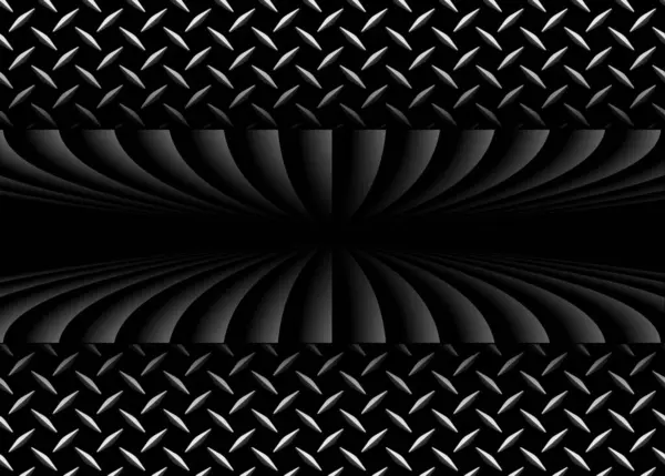 줄무늬 다이아몬드 짜임새 발표를 추상적인 최소한도 어두운 일러스트레이션을 디자인 — 스톡 벡터