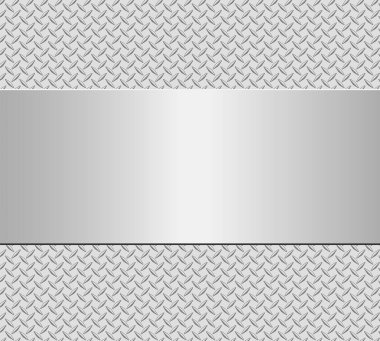 Sancak ve elmas plaka desenli beyaz gri zarif arkaplan, 3D vektör illüstrasyonu.