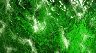 Su dalgaları deseni, pürüzlü deniz dalgaları 3D çizim.