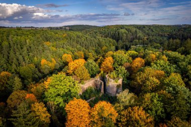 Walbrzych yakınlarındaki Cisy Castle - Aşağı Silezya, Polonya