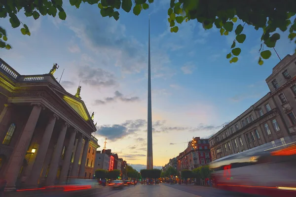 Spire Symbol Dublin Ireland Summer Time — Stock Photo, Image