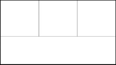 Animated transition 4K video open and close animation transition masks luma mattes black and white masks.