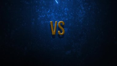 Savaş karşıtı mavi tabela eski toprak duvar arka planında parlayan animasyon 4K