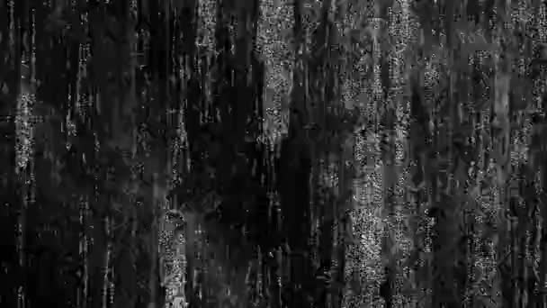 Looping Dark Grunge Textur Überlagert Low Framerate Stop Motion Stil — Stockvideo