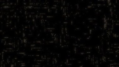 Siyah arka planda mavi neon parlaklığı dinamik parlak elektrik devresi 4K.