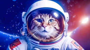 Kedi, uzayda hayvan astronot 