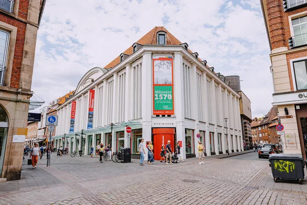 2022 뮌스터 Stadtmuseum Muenster 대중적 역사의 전시관 — 스톡 사진