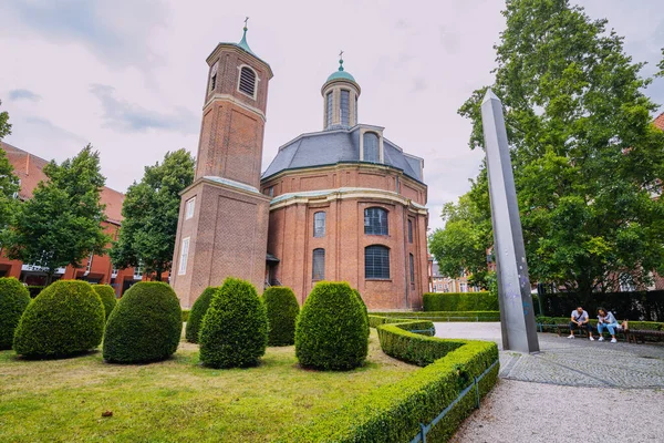 2022 Július Szürny Németország Híres Clemenskirche Vagy Clemens Templom Muenster — Stock Fotó