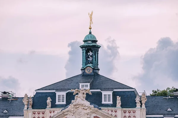 Munster Schloss Agora Hospedando Universidade Arquitetura Educação Alemania — Fotografia de Stock