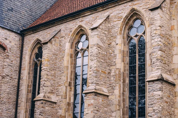 Fönster Detalj Katedral Eller Kyrka Eller Kapell Tyskland — Stockfoto