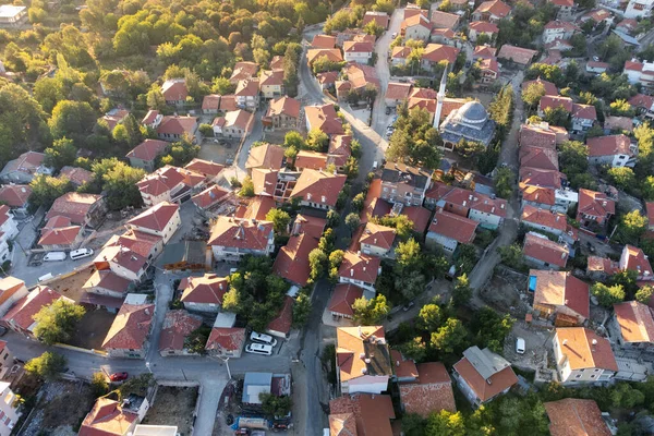 The aerial view of Ormana village is so inviting that it seems to beckon travelers to come and explore its winding streets, hidden corners, and scenic vistas.