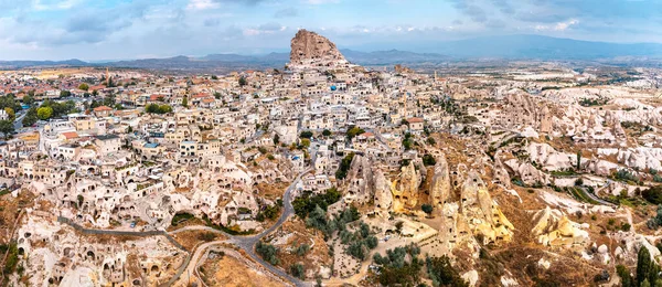 Mysterious Landscape Cappadocia Displayed All Its Glory Pigeon Valley Uchisar — Stock Photo, Image