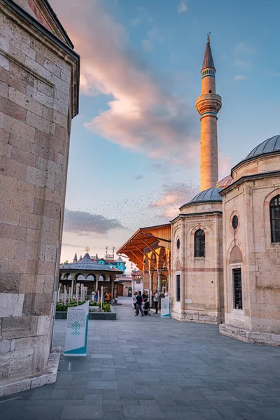 September 2022 Konya Türkei Eingang Zum Mevlana Museum Berühmte Türkische — Stockfoto