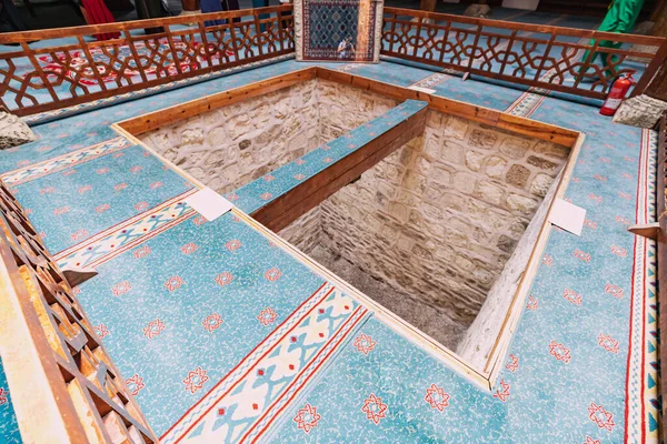 September 2022 Beysehir Turkiye Masjid Terkenal Esrefoglu Dengan Interior Kayu — Stok Foto