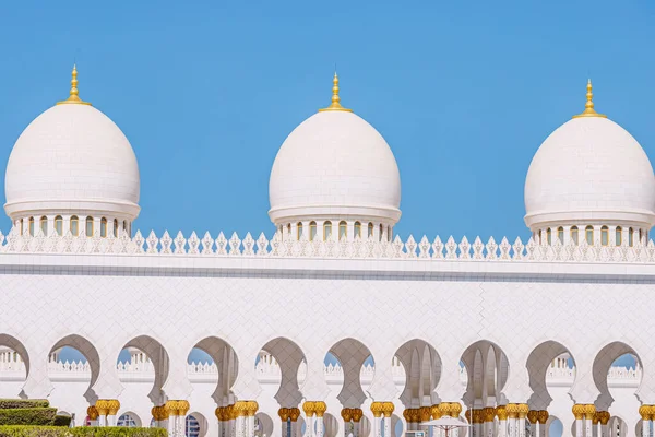 Symphonie Architecture Spiritualité Grandeur Intemporel Grande Mosquée Cheikh Zayed — Photo