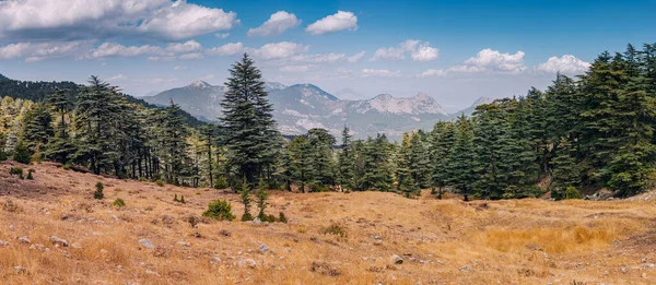 Panoramatický Výhled Hory Taurus Scénická Krajina Lyciánské Stezky Turecku — Stock fotografie