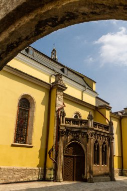 Kutsal Havariler 'in Geç Barok Katedrali Peter ve Paul. Kamianets-Podilskyi, Ukrayna