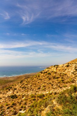 Atlas Okyanusu kıyısında Agadir ve Essaouira, Fas arasında bir yerde altın saat.