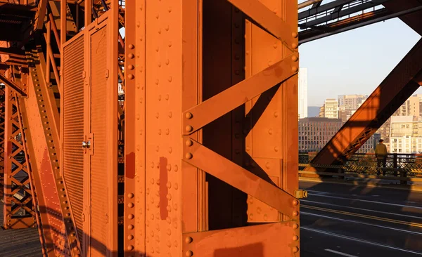 Портландія Оргон Сша Жовтня 2022 Року Металевий Транспорт Пішохідний Міст — стокове фото