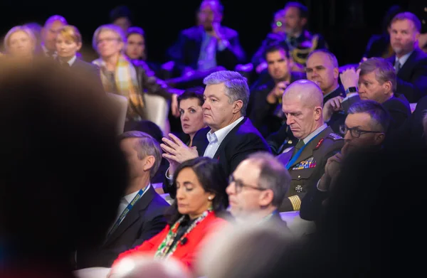 Halifax Kanada November 2022 Presiden Kelima Ukraina Petro Poroshenko Terlihat — Stok Foto