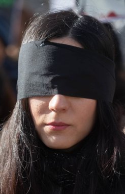 Halifax, Kanada - 19 Kasım 2022: İran ve Ukrayna 'daki halka destek amaçlı ortak İran-Ukrayna mitingi