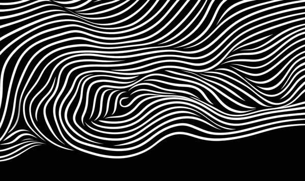 Абстрактний Фон Білі Вигнуті Лінії Темному Тлі Мінімалістичний Дизайн Характеризується — стокове фото