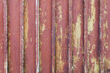 Eski metal çitler. Soyut arkaplan ve doku.