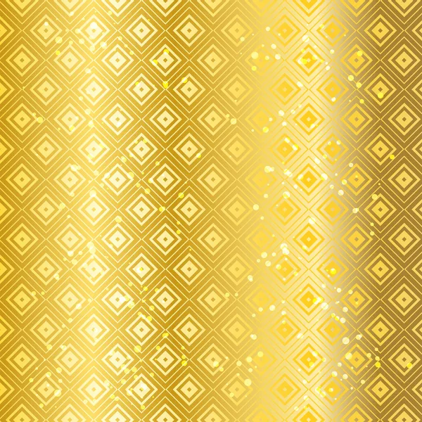 Sanfte Goldene Tapete Zarter Hintergrund — Stockvektor