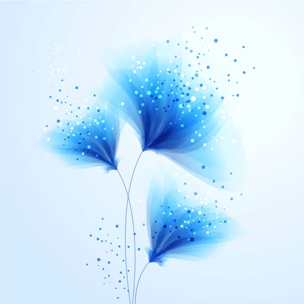 Διάνυσμα Φόντο Παστέλ Λουλούδια Eps Περιέχει Διαφανή Αντικείμενα — Διανυσματικό Αρχείο