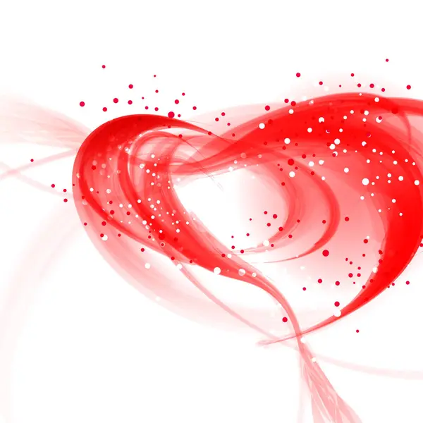 Φόντο Του Αγίου Βαλεντίνου Κόκκινες Καρδιές Eps Περιέχει Διαφανή Αντικείμενα — Διανυσματικό Αρχείο