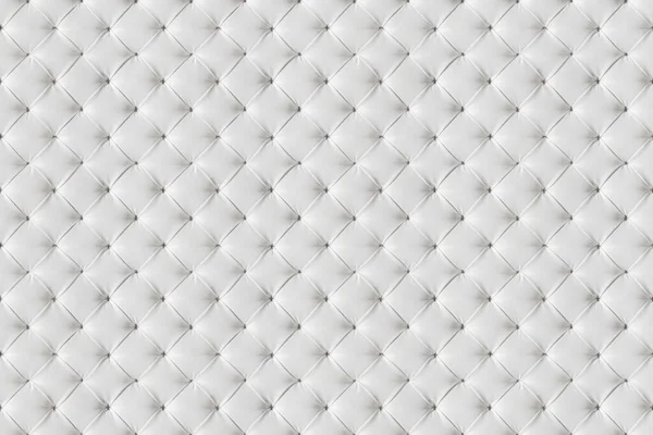 Lederen Sofa Textuur Naadloze Achtergrond Wit Leder Bekleding Patroon Stockfoto