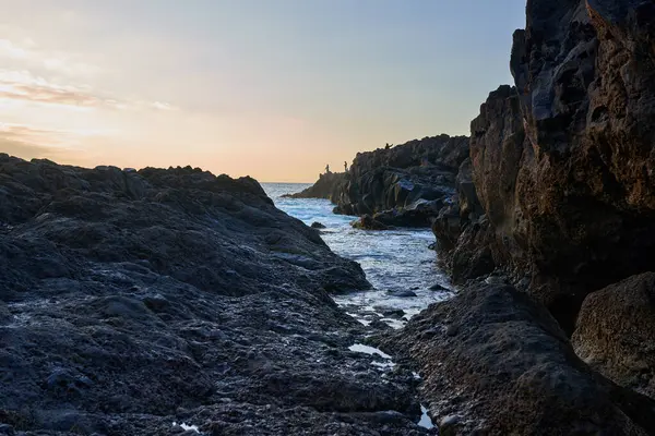 Landschaft Von Teneriffa Kanarische Inseln Von Spanien Atlantischen Ozean Ein — Stockfoto