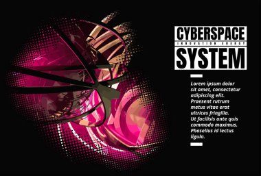 Bilim teknolojisi kavramının taşıyıcısı. Web sayfası afişi, poster veya sunum için arkaplan hazır.