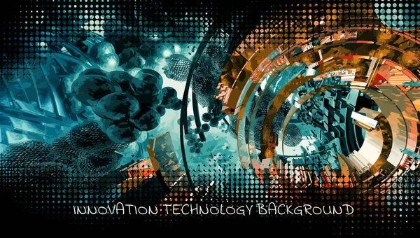 Futuristischer Technologiestil Elegante Technologie Hintergrund Banner Oder Präsentationen Vektor — Stockvektor