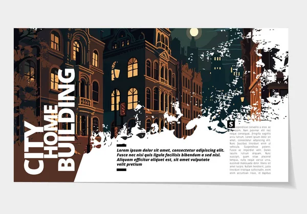 Printing Travel Magazine Brochure Layout Easy Editable Vector Illustration — Stock Vector