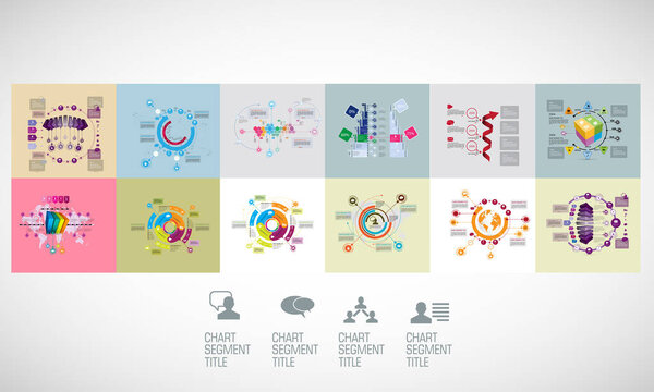 Business concept for internet banners, social media banners or presentation, vector illustration