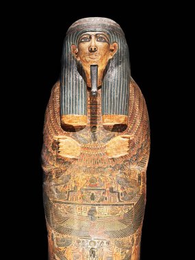 30 Ekim 2024: Kurilpa Mısır sergisi Queensland Müzesi, Brisbane, Queensland, Avustralya