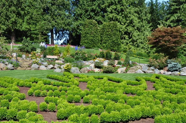 Beautiful Botanical Garden Summer — Stock Photo, Image