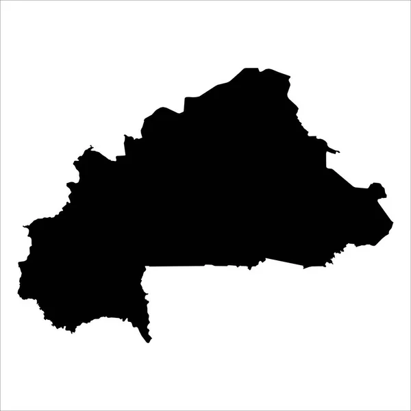 Υψηλός Λεπτομερής Διανυσματικός Χάρτης Μπουρκίνα Φάσο Νέος Χάρτης 2023 — Διανυσματικό Αρχείο