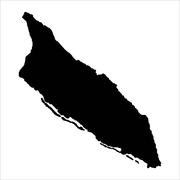 Carte Vectorielle Détaillée Aruba Nouvelle Carte 2023 — Image vectorielle
