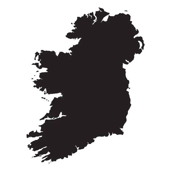 High Detailed Vector Map Ireland New Map 2023 — Stock Vector