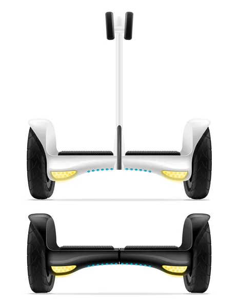 Gyroboard Giroscuater Illustration Vectorielle Stock Isolé Sur Fond Blanc — Image vectorielle