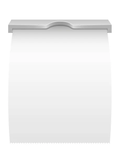 Reçu Imprimé Illustration Vectorielle Stock Atm Isolé Sur Fond Blanc — Image vectorielle