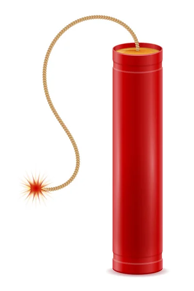 Δυναμίτη Κόκκινο Ραβδί Την Εικόνα Του Διανύσματος Απόθεμα Ασφαλειών Μπίφορντ — Διανυσματικό Αρχείο
