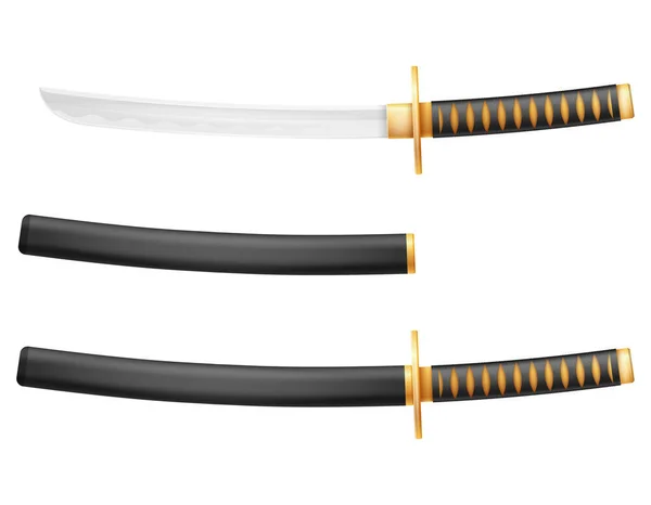 stock vector tanto dagger ninja weapon japanese warrior assassin vector illustration isolated on white background