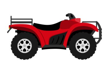 transport for the transportation of goods or passengers flat icon vector illustration isolated on white background