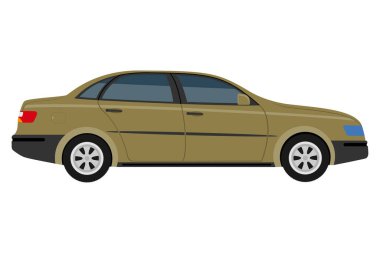 transport for the transportation of goods or passengers flat icon vector illustration isolated on white background