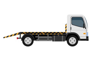 transport for the transportation of goods or passengers flat icon vector illustration isolated on white background
