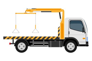 transport for the transportation of goods or passengers flat icon vector illustration isolated on white background